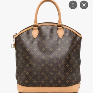 Louis Vuitton Monogram Lockit Handbag